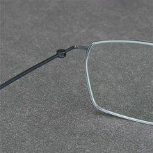 Denmark Brand Pure Titanium Screwless Glasses Frame for Men Square Ultralight Prescription Eyeglasses Women Optical Eyewear 5509